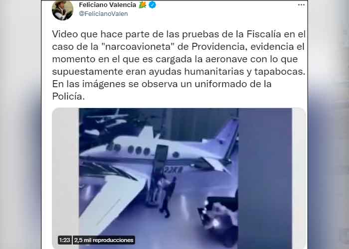 Avioneta de Colombia con "ayuda humanitaria" era fachada para drogas (VIDEO)