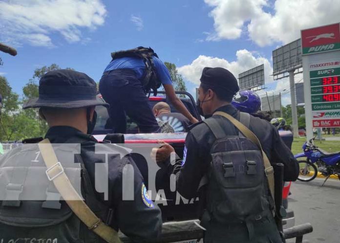 Operativo en Managua que llevó al arresto de "El Coto"