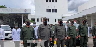 Celebración del Cuerpo Médico Militar de Nicaragua