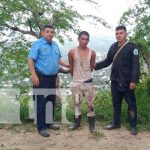 Captura de delincuente en Wiwilí, Nueva Segovia