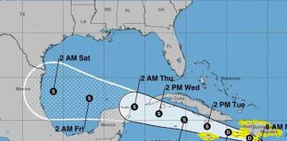 La depresión tropical Grace podría cobrar fuerza el martes