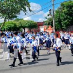 Estudiantes del Colegio Bello Horizonte desfilaron con orgullo patrio