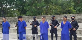 Delincuentes detenidos en Nueva Segovia