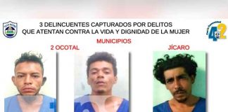 11 personas detenidas por delitos de peligrosidad en Nueva Segovia / FOTO / TN8