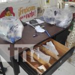 Distribuidora que fue robada por delincuentes en Managua