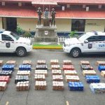 Decomisan 2 mil 300 paquetes con droga dentro de contenedores en Panamá