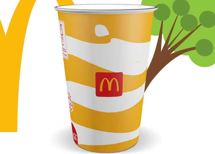 Nuevos envases de McDonald's que son amigables con el medio ambiente