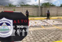 Conferencia policial sobre incautación de cocaína en Diriamba