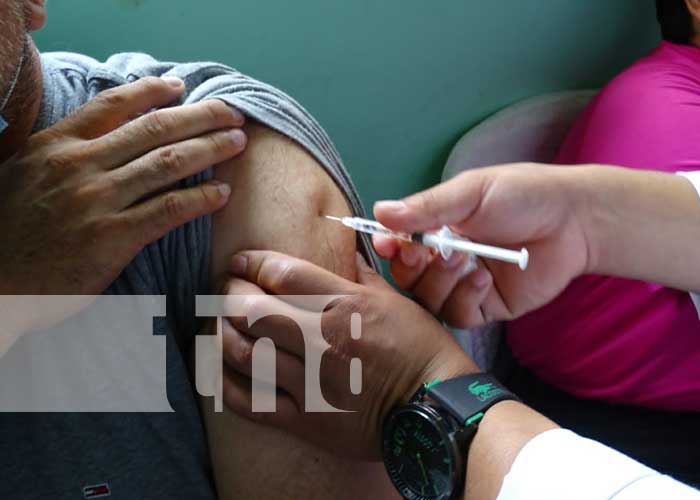 Proceso de vacunación contra el COVID-19 en Masaya