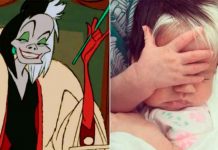 Conocé a Baby Cruella, la bebé con su mechón blanco como el de la villana