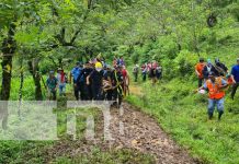 Lugar donde un minero artesanal falleció al precipitarse en una mina de Chontales