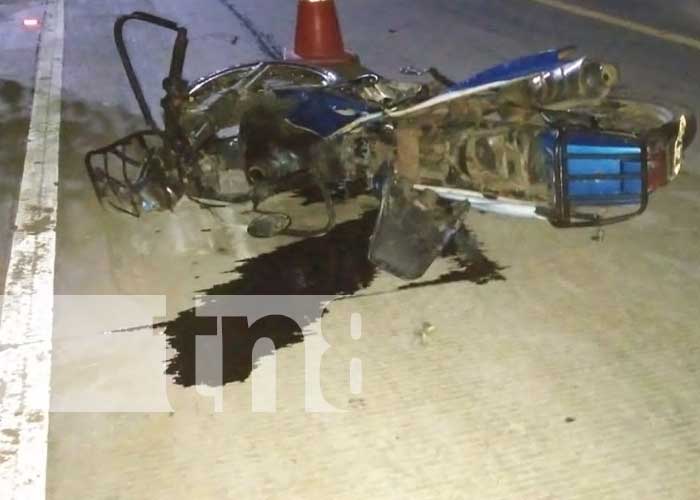 Accidente mortal ocurrido en la carretera de Matiguás a Río Blanco