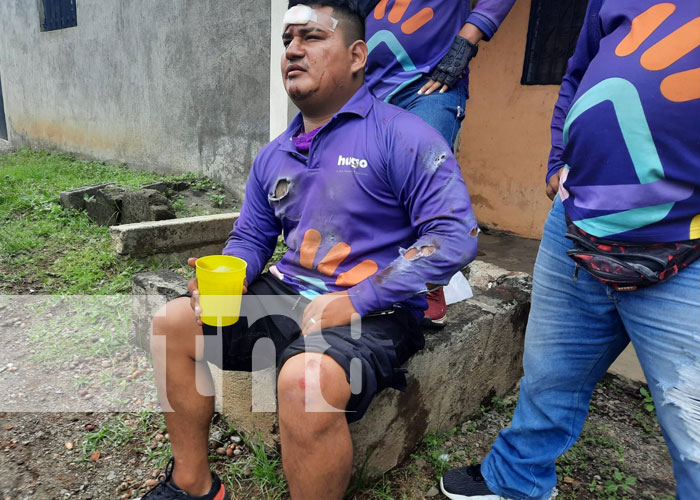 Accidente en Managua deja un lesionado