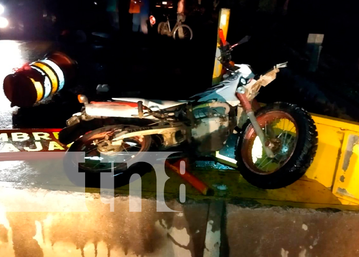 Fallece Motociclista que sufrió un accidente días atrás en Chontales