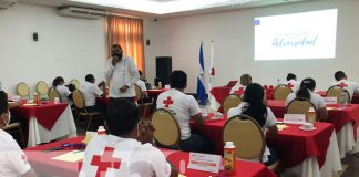 Taller sobre gestión de riesgo en Juigalpa