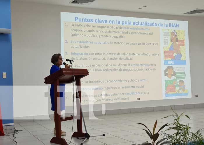 Foro sobre lactancia materna en Nicaragua