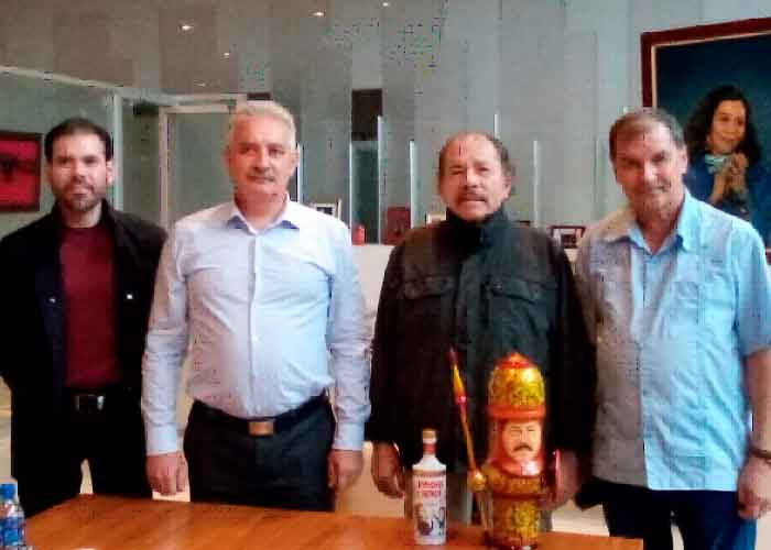  Pdte. Daniel Ortega se reunió con el director de la Universidad Estatal del suroeste de Rusia