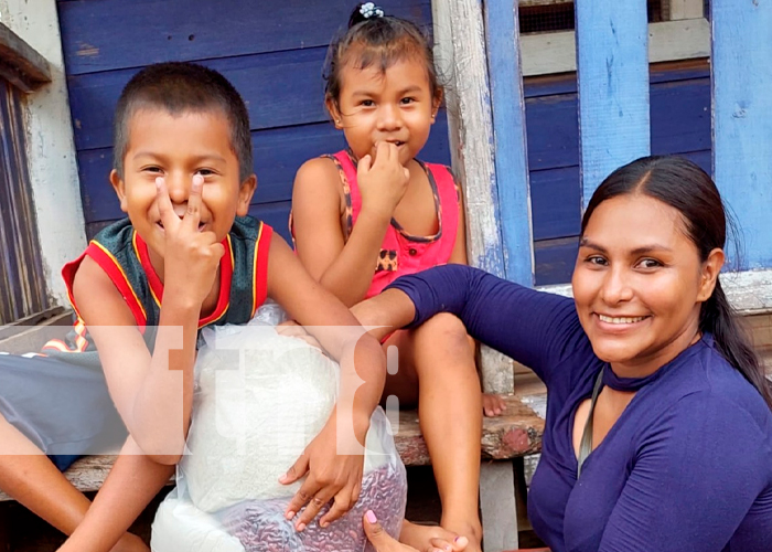 Todo los meses el Gobierno de Nicaragua envía paquetes alimenticios para las familias de escasos recurso