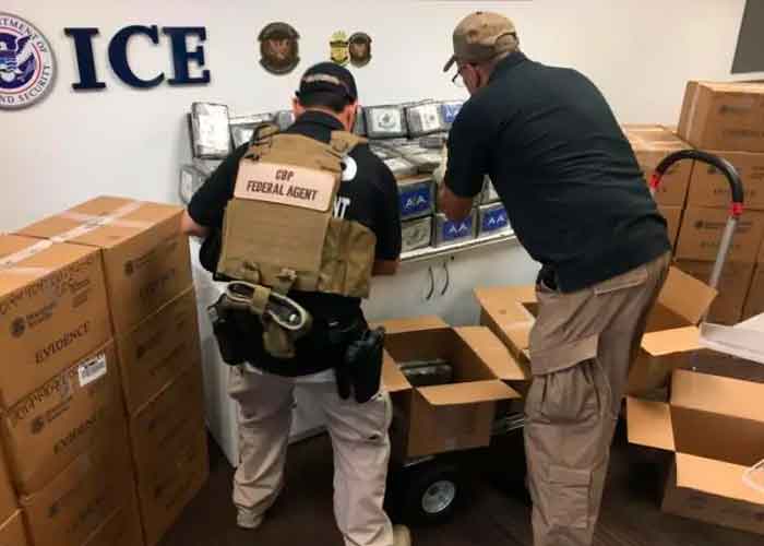 Agentes de la policía de Puerto Rico decomisa un cargamento de cocaína