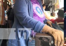 Señora señalado por cometer robo en un bus de Managua