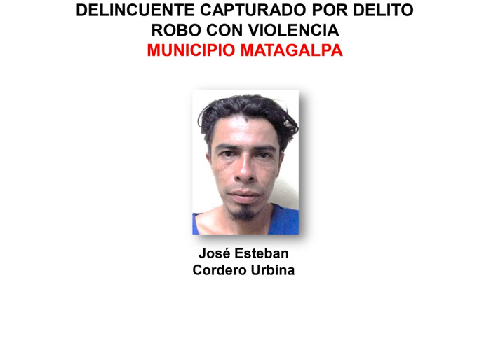 Policía en Matagalpa captura a 10 personas