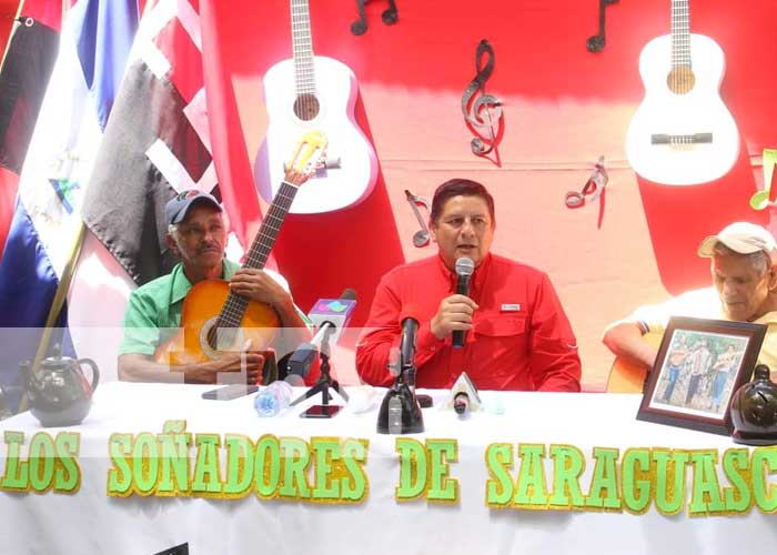 Conferencia de prensa por homenaje a Los Saraguasca de Jinotega