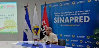 SINAPRED informó que depresión tropical se aleja de las costas nicaragüenses