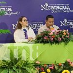 Conferencia de prensa con autoridades de Nicaragua sobre actividades próximas de recreación