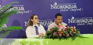 Conferencia de prensa con autoridades de Nicaragua sobre actividades próximas de recreación