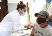 Jornada de vacunación en hospital de Managua