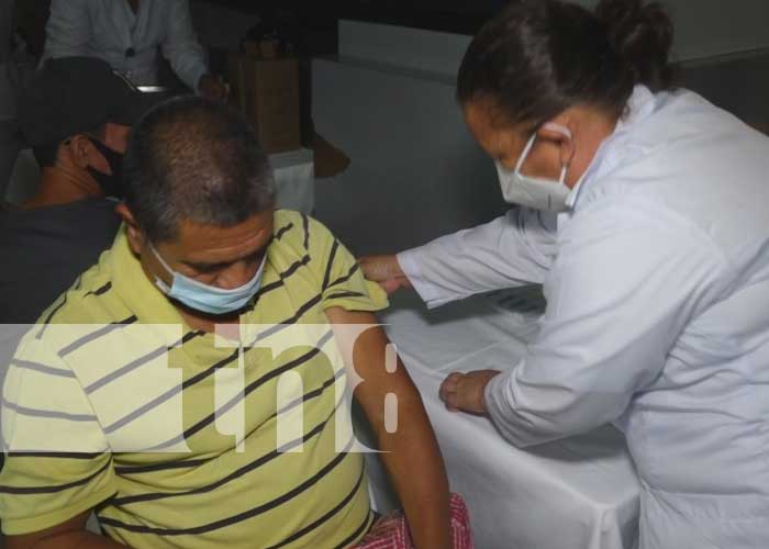 Jornada de vacunación contra el COVID-19 en Estelí