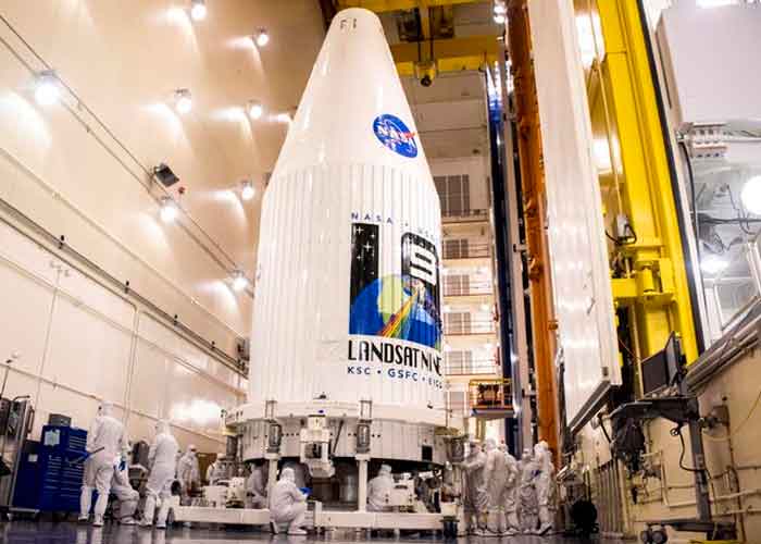 El satélite Landsat 9 despegará el lunes 27 de septiembre