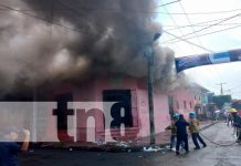 nicaragua, Chinandega, incendio,