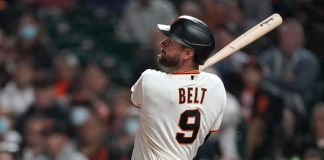 Gigantes, san francisco, brandon, belt,