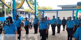 Conmemoran los 42 años de la Policía Nacional en Boaco