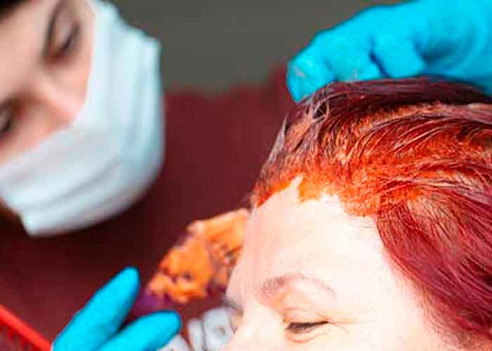 Reacciones alérgicas por tintes para cabello en personas que tuvieron covid-19