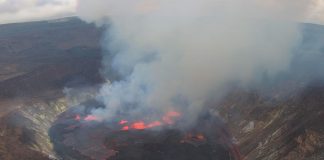 Alerta roja en Hawái tras que el volcán Kilauea entrara en erupción