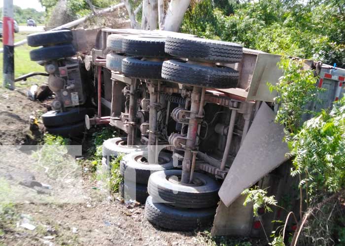 Escena de accidentes de tránsito en Nicaragua