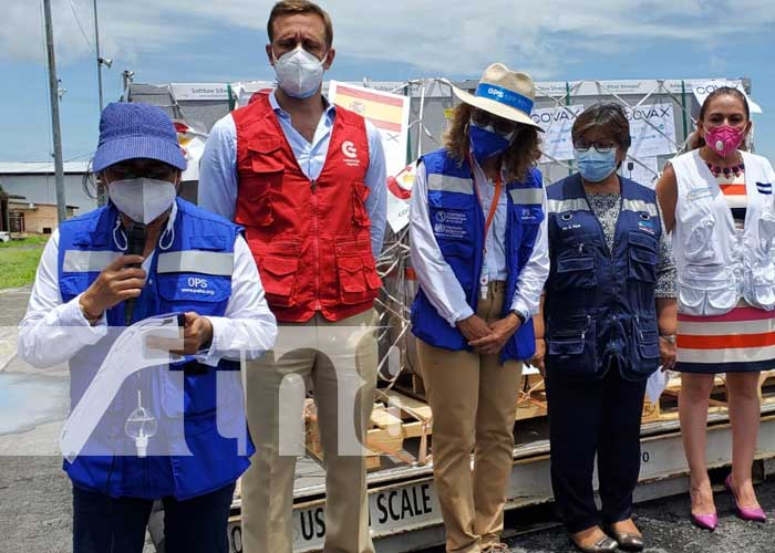 Nicaragua recibe un nuevo lote de vacunas AstraZeneka