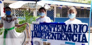 Realizan acto cultural en Managua por Bicentenario de Independencia