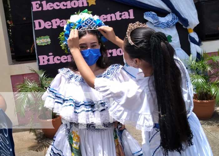 Celebración de la Chica Bicentenario 2021 en Boaco