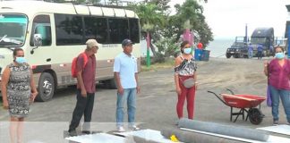 Entrega de bonos en la Isla de Ometepe