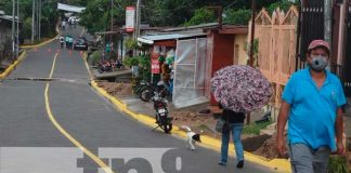 Inauguran proyectos de calles en Estelí