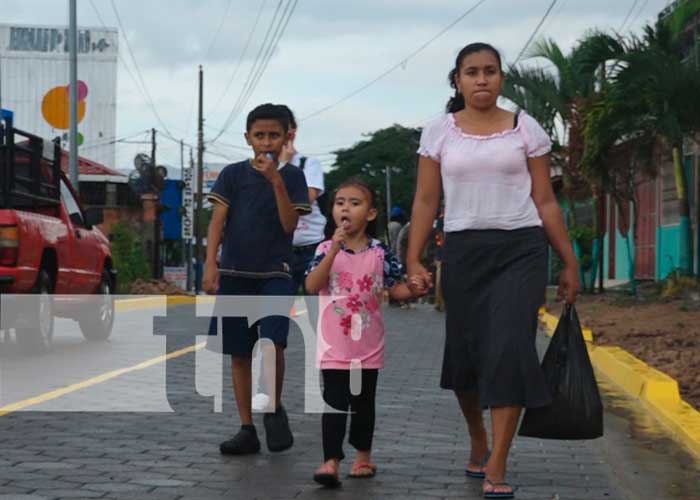 Inauguran proyectos de calles en Estelí