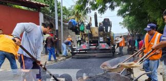 Avanza 62% programa de calles en Managua