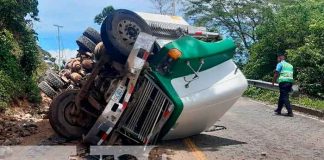 Accidente de tránsito en Quilalí