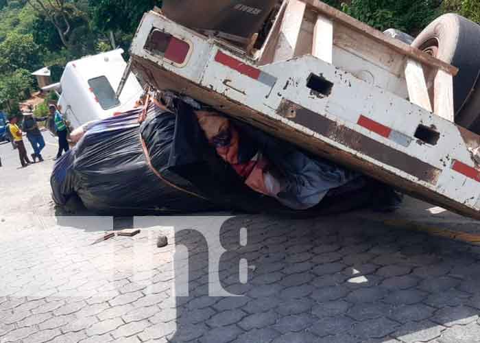 Accidente de tránsito en Quilalí