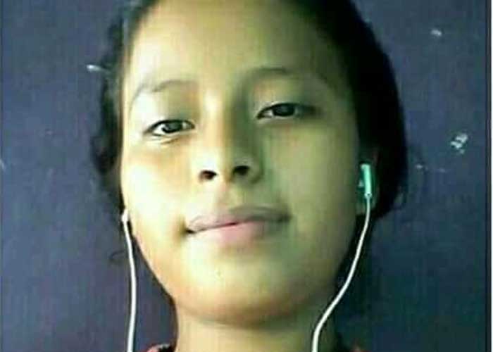 Dulce, una adolescente que desapareció en Managua