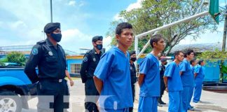 Detenidos por delitos en Chinandega