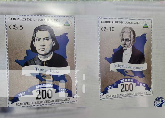 Sellos postales reflejan a grandes héroes nicaragüenses